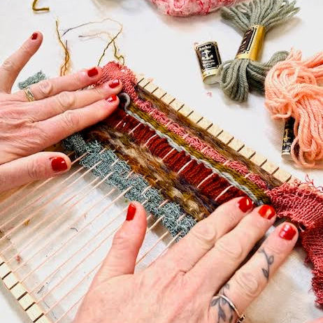Weaving workshop, Friday Evening, 2nd May