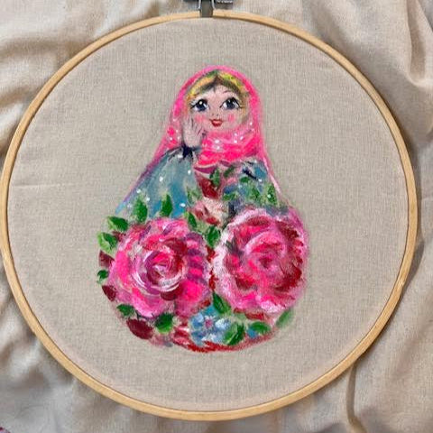 Fabric Painting Tote bag workshop 7th of November