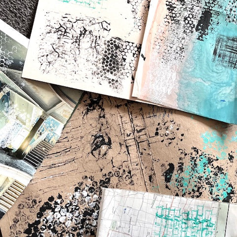 Collage pattern workshop Wednesday 12th of November