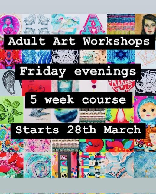 Friday Evening Adult Art Classes in Chandlers Ford