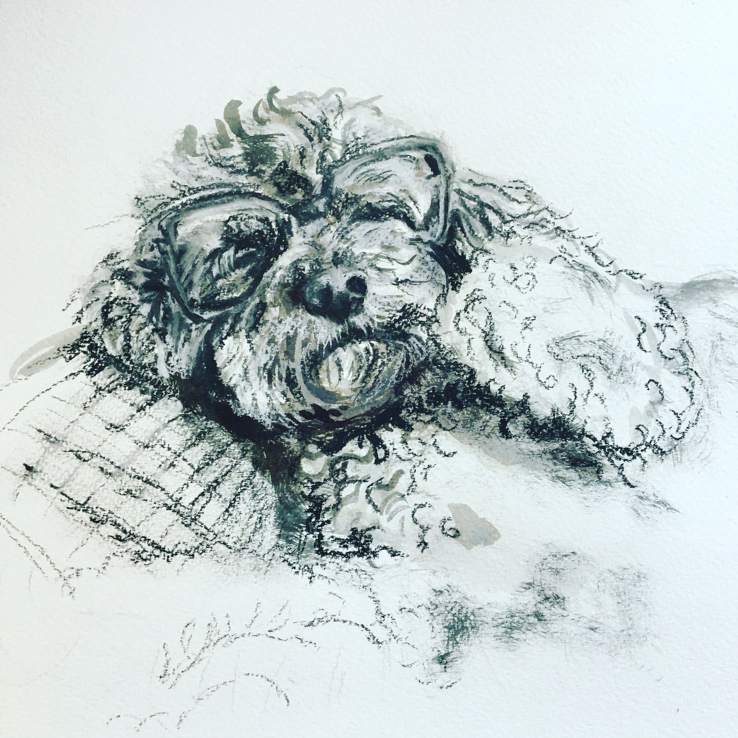 Chalk and charcoal workshop