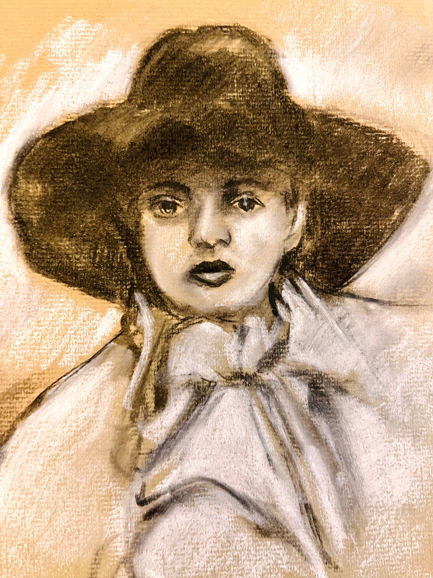 Chalk and charcoal workshop