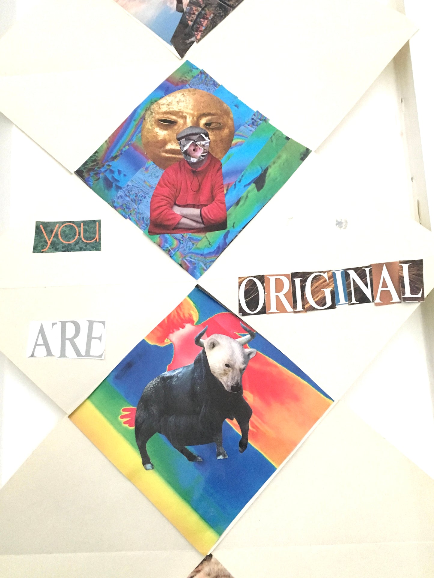 Paperfolding and collage