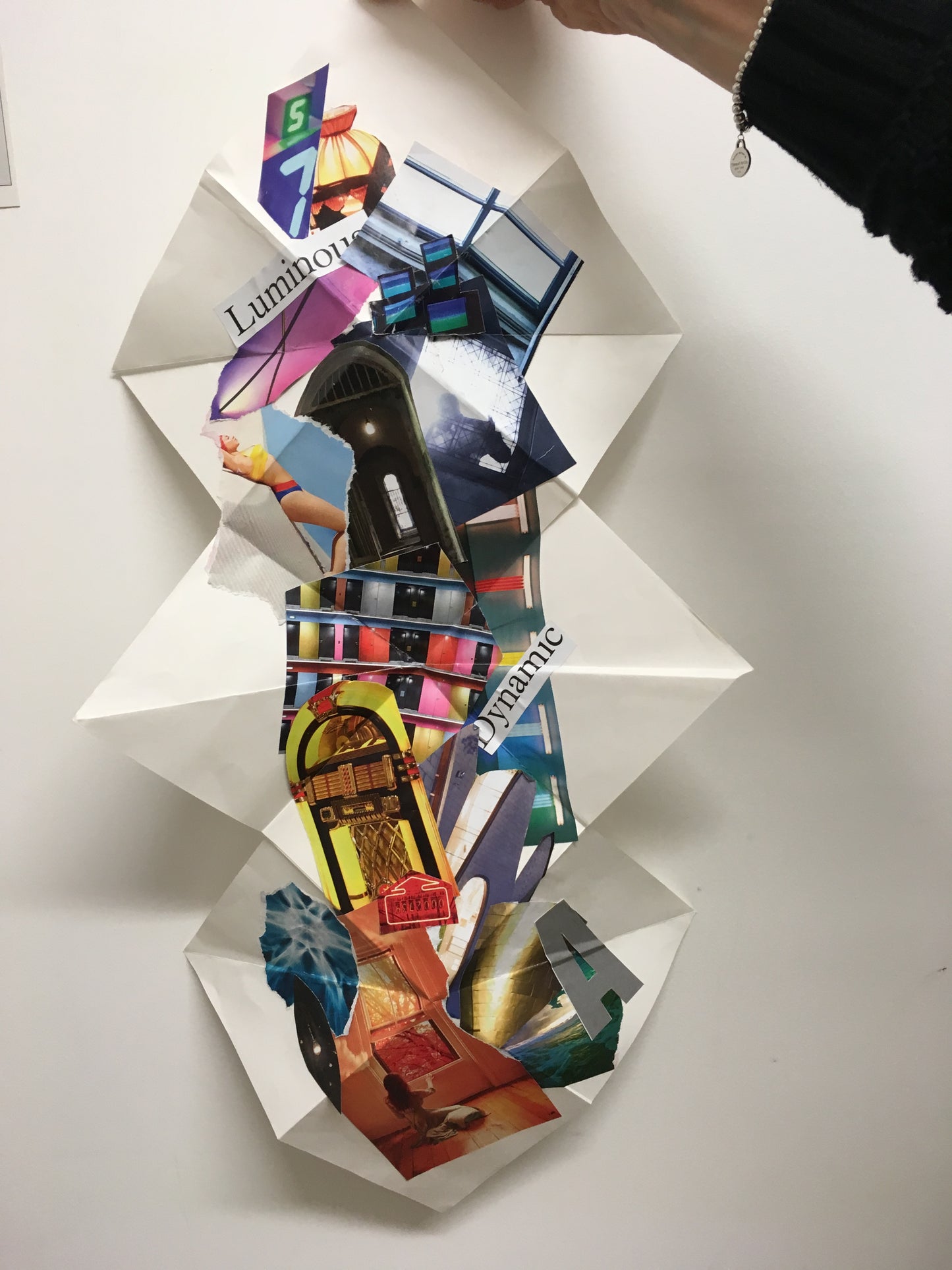 Paperfolding and collage