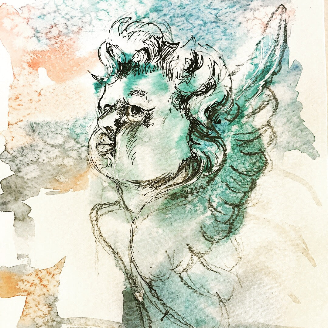 Watercolour and ink workshop