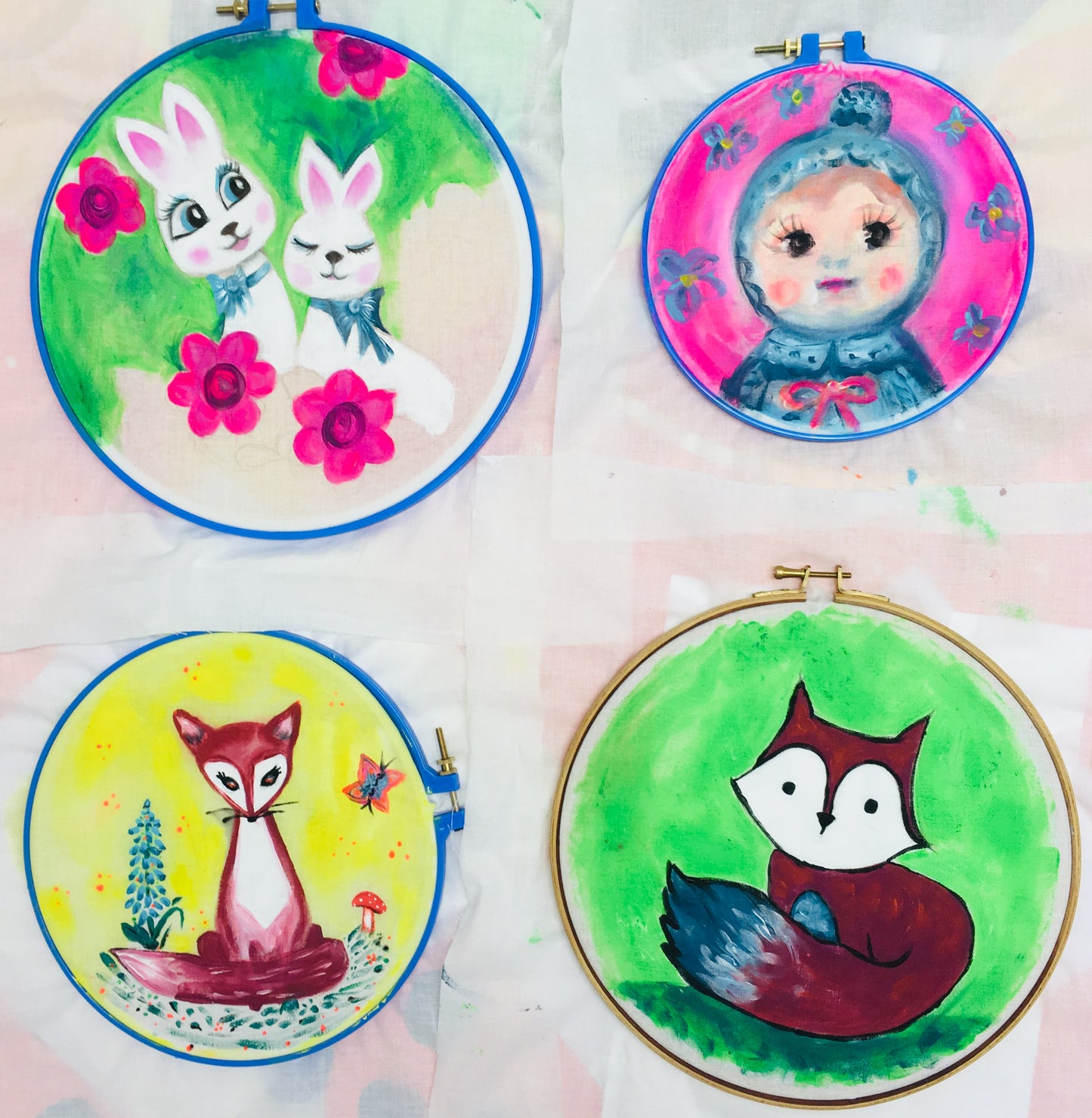 Fabric Painting Tote bag workshop