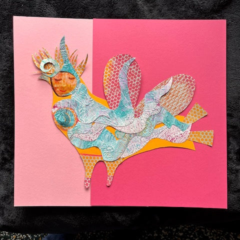 Collage pattern workshop Friday 23rd  May